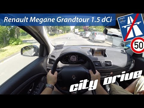 Renault Megane Grandtour 1.5 dCi (2014) - POV City Drive