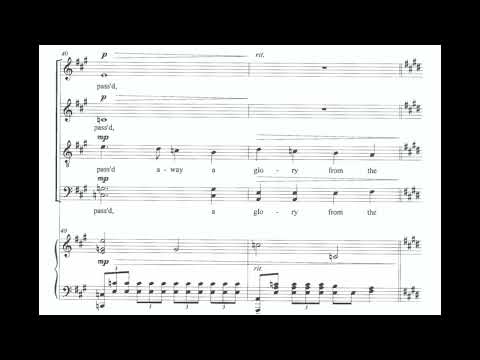 There Was a Time (E. Hagenberg) Score Animation