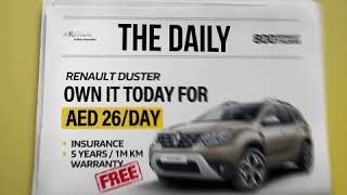 Renault Duster AED 26/day