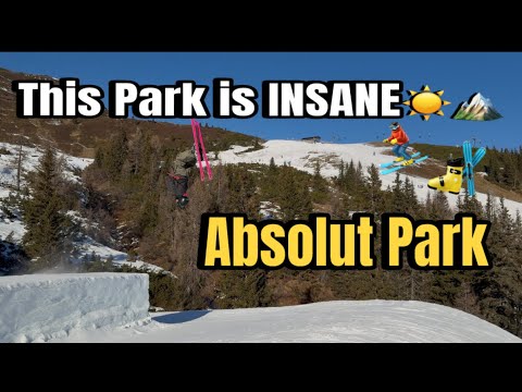 This Park is INSANE...😱 Absolut Park First Session❄️🎿