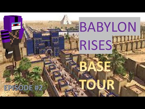 Aim - Babylon City build after 7 days on Koastal SMP (Minecraft v1.20.1)