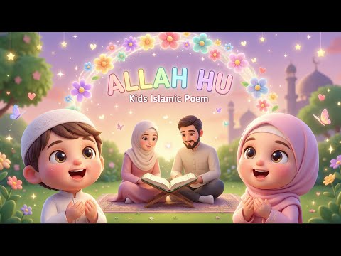 ALLAH Ho ALLAH Ho Lori | Kids 3D Cartoon | Urdu Rhymes for Children | Lullabies for Kids