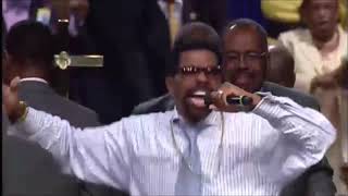 James Fortune And Fiya Featuring Bishop Hezekiah Walker Praise Break COGIC Style!