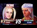 SF6 AKIRA 3 Ranked Cammy Vs LESHAR Elena High Level Gameplay
