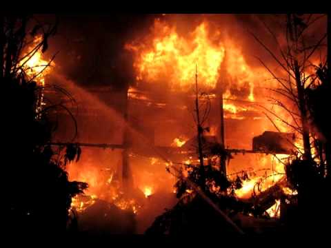 Pożar budynku socjalnego - Social building fire