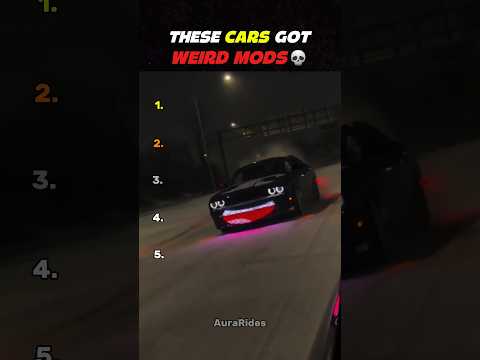 These Cars Have the WEIRDEST Mods!!💀#usa