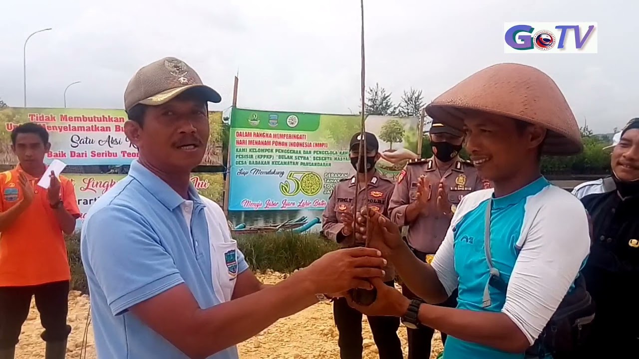 Undang Herdi Kades Babakan Dukung KPPKP Tanam Mangrove BULAK SETRA