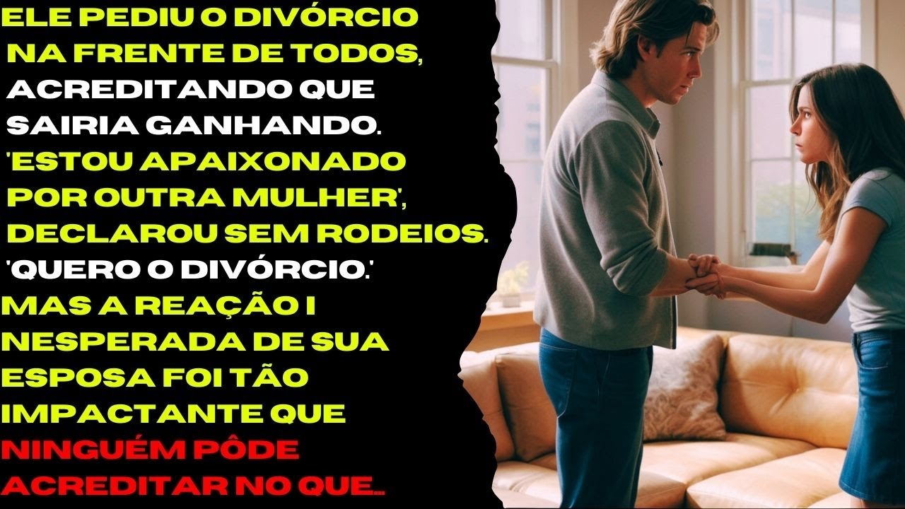 HUMILHAÇÃO PÚBLICA: ESPOSO RIDICULARIZA A ESPOSA, MAS A RESPOSTA DELA É IMPREVISÍVEL