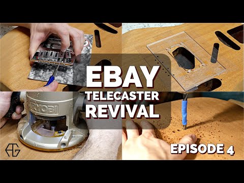 En Route! || eBay Telecaster Revival || Episode 4 || DIY Partscaster Guitar Build