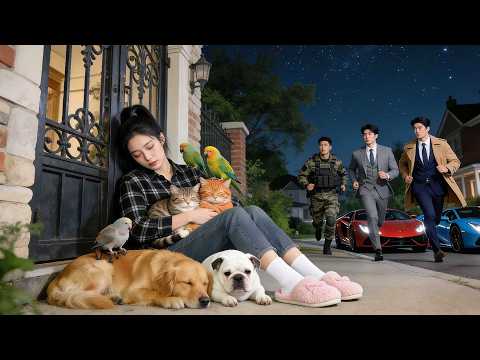 La madrastra la echó de casa con sus mascotas—sus tres hermanosCEOllegaron en deportivos a buscarla！