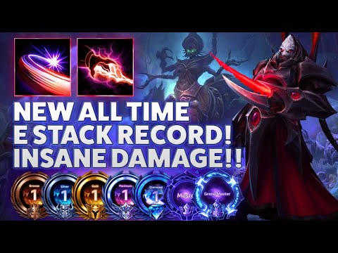 Alarak Counterstrike - NEW ALL TIME E STACK RECORD! INSANE DAMAGE!! - Bronze 2 Grandmaster S1 2023