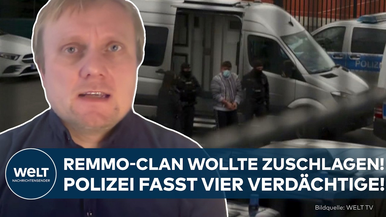 WÄHREND DES BLACKOUTS: Remmo-Clan wollte zuschlagen – Polizei schnappt vier Verdächtige!