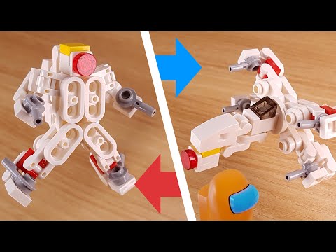 LEGO brick Space Fighter Jet transformer robot tutorial  X jet #X-wing #LEGO #MOC #レゴ変形ロボ #レゴアイデア