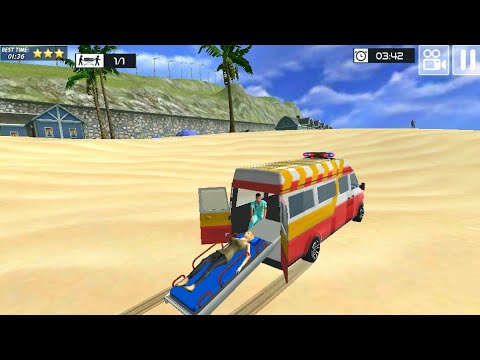 Summer Coast Guard Beach Bay | Rescue Ambulance Sim! Android gameplay
