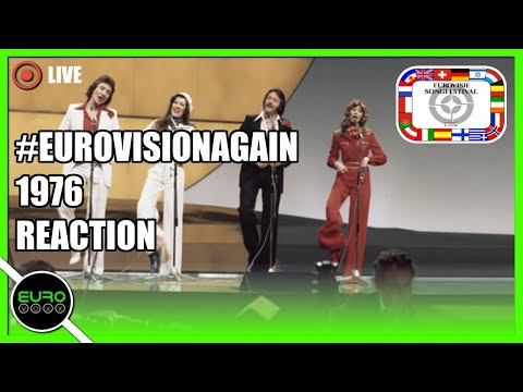 #EUROVISIONAGAIN: EUROVISION 1976 REACTION (LIVE)