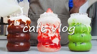 ☕Cafe Vlog Collection/Your Latte Obsession💖Cafe Vlog/ASMR/카페브이로그/no bgm
