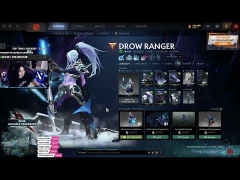 Invokergirl on the new Drow Ranger Arcana
