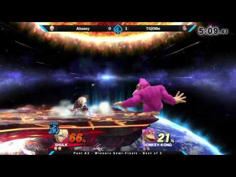 Gambit April Pools - Abaasy (Shulk) vs TG|Ollie (Donkey Kong)