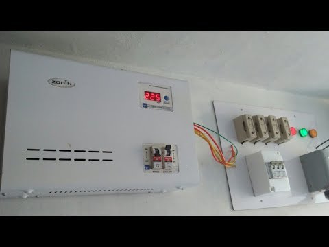 How to install home stabilizer, stabilizer connection & fitt...