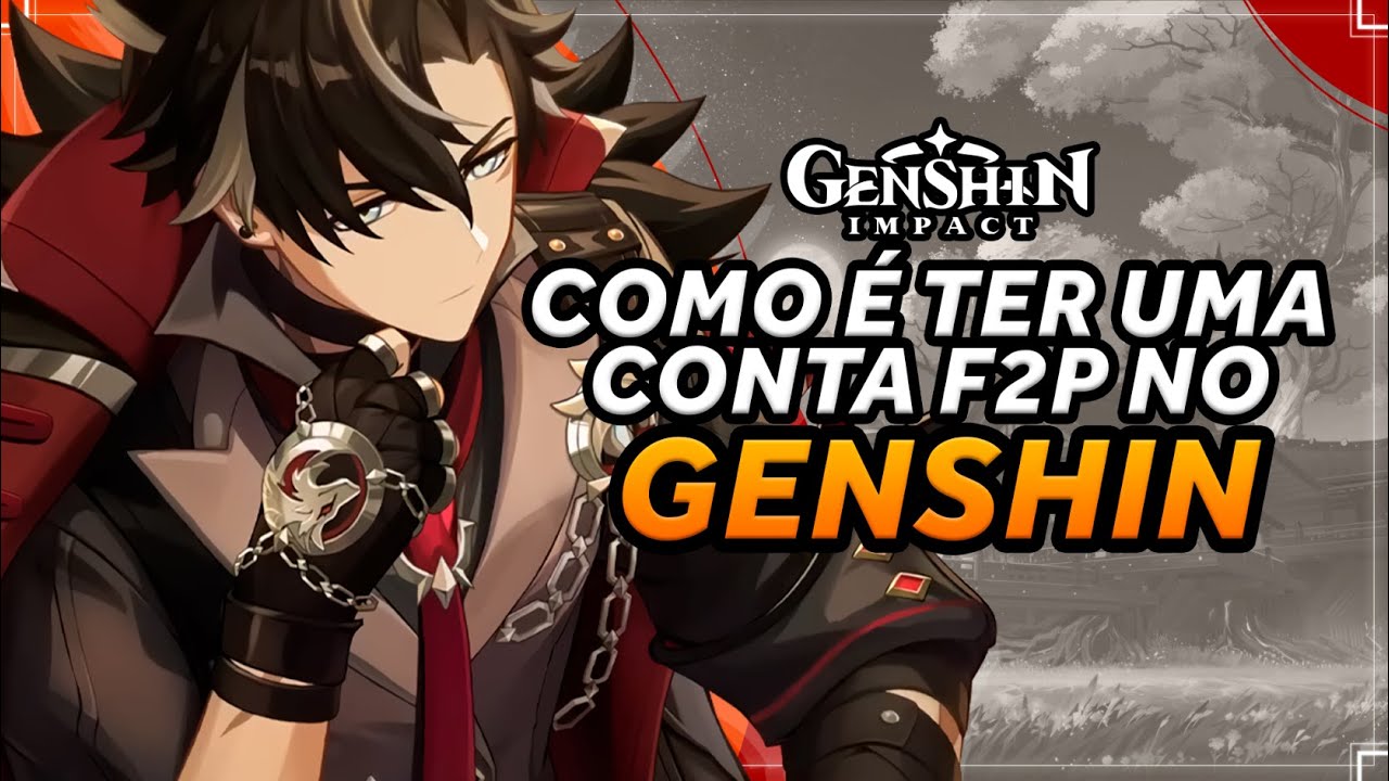 VIDA de F2P não é FÁCIL! Como é uma conta 100% F2P de GENSHIN IMPACT
