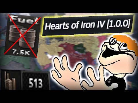 WORST HOI4 PATCH EVER!? HEARTS OF IRON 4 1.0 WITH NO DLCS AND UPDATES! - HOI4 Germany