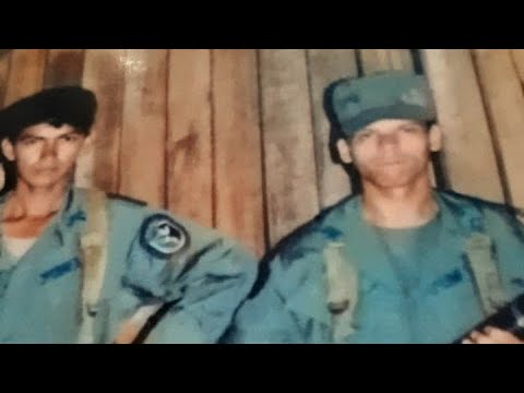 Las Vueltas Chalate, desde un camión con evangélicos nos atacó  la guerrilla. Sgto. Batres