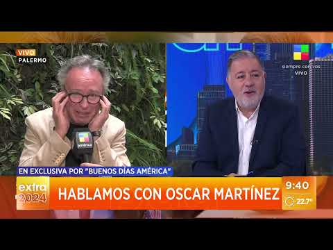 Oscar Martínez en exclusiva en BDA: "En España siento alivio"
