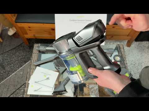 kalado Cordless Vacuum Cleaner, 27000Pa Lightweight Cordless Vacuum Cleaner, 250W Brushless Motor...