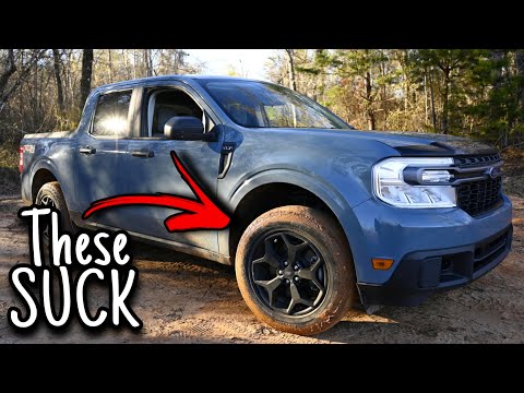 Pirelli Scorpion ATR vs. AT PLUS Test/Review | Ford Maverick FX4 OVERLAND Build [EP.1]: TIRE UPGRADE
