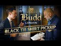 Picking Up My New Budd 100% Silk Black Tie Shirt | Black Tie Kit Upgrade | Kirby Allison