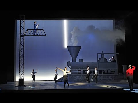 Robert Wilson/Philip Glass - Einstein on the Beach - Act I, Scene 1: Train