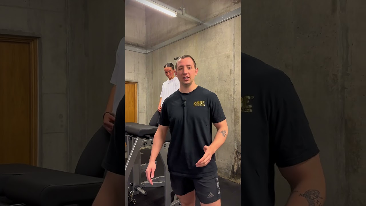 Hammer strength reverse hyper extension demo