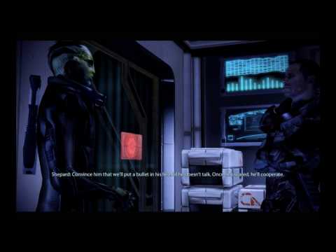 Mass Effect 2 RENEGADE Interrogation (Thanes Loyalty Mission)