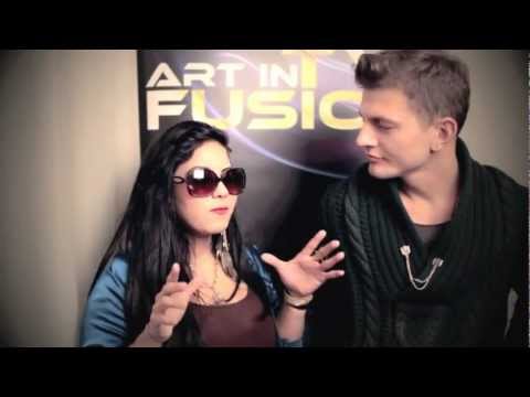 ART IN FUSION TV - behind the scenes Fashion Movie interviewing Celebrity Stylist WALTER STOJASH