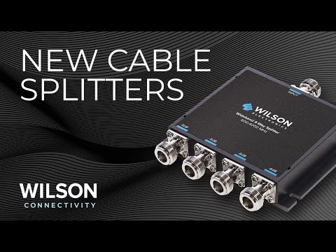Coax Cable Splitters - All You Need To Know | Wilson Connectivity