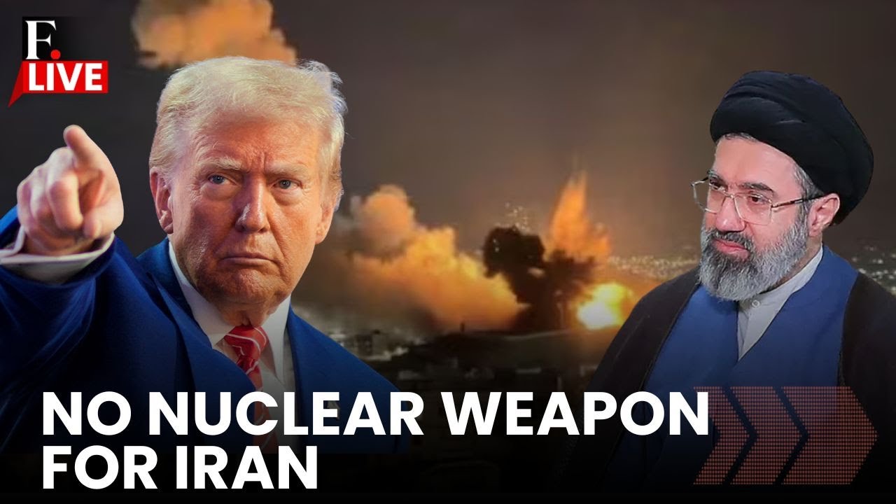 Deal Bars Iran From Obtaining Nuclear Weapon: Donald Trump | US IRAN WAR LIVE