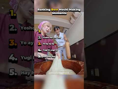 Ranking Best Mochi Making Moments #shorts