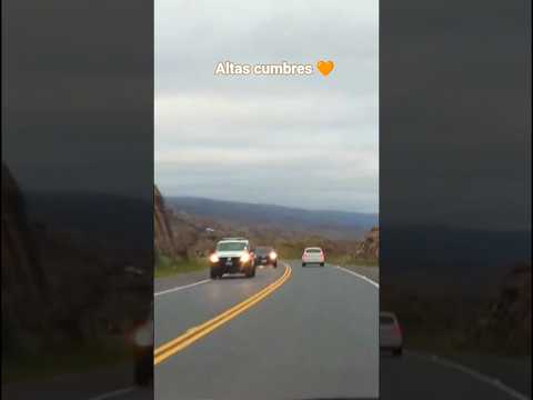Así son las Altas Cumbres hoy⛰️