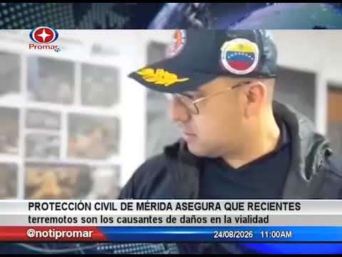 Protección civil de Mérida: aseguran recientes terremotos son los causantes de daños en la vialidad