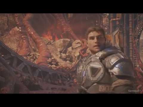 Gears Of War 4 - Final Boss Fight / Battle + Ending