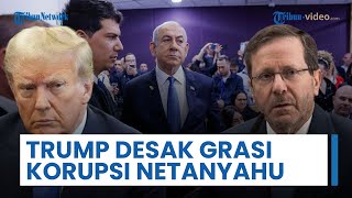 Trump Desak Presiden Israel Ampuni Netanyahu dari Kasus Korupsi, Minta Diberi Grasi Penuh