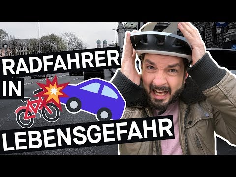 Selbstversuch: Wie gefährlich ist Radfahren in der Stadt? || PULS Reportage