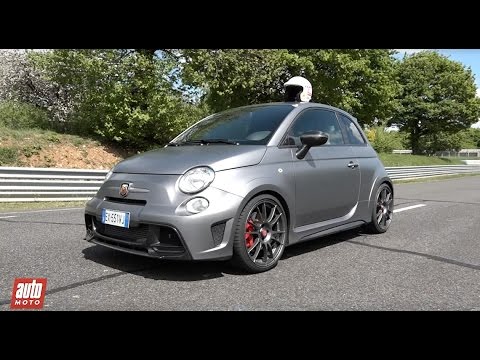 2015 Abarth 695 Biposto à Montlhéry : tour chronométré avec l’essayeur d’AutoMoto