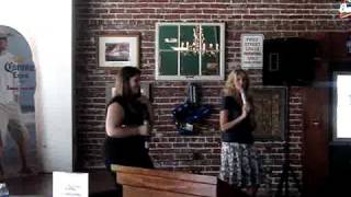 Destany singing Does He Love You with Linda Davis