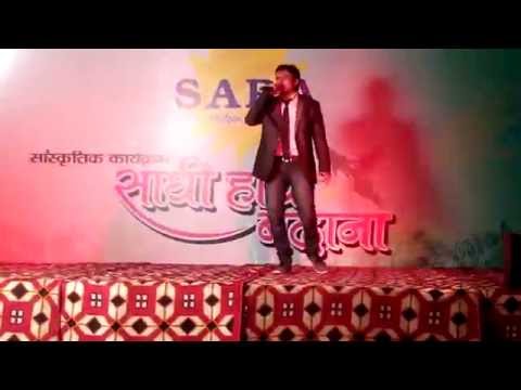 Sachin upadhyay Live performance
