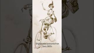 my favorite vintage artist postcard collection