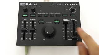 美少女の声からロボットボイスまで手軽に作り出せるRolandの 美少女の声からロボットボイスまで手軽に作り出せるRolandの