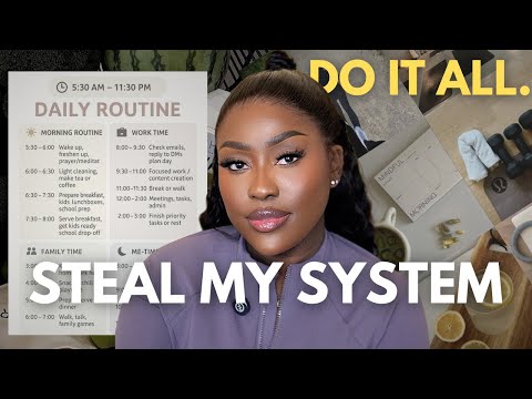 How To Make TIME for EVERYTHING *even with a FULL TIME JOB* Productivity & Discipline l LUCY BENSON