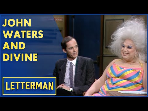 John Waters And Divine Talk About "Polyester" | Letterman