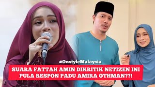 Download lagu FATTAH AMIN'S VOICE IS CRITICIZED, IS THIS ALSO THE STRONG RESPONSE FROM AMIRA OTHMAN??😱 mp3